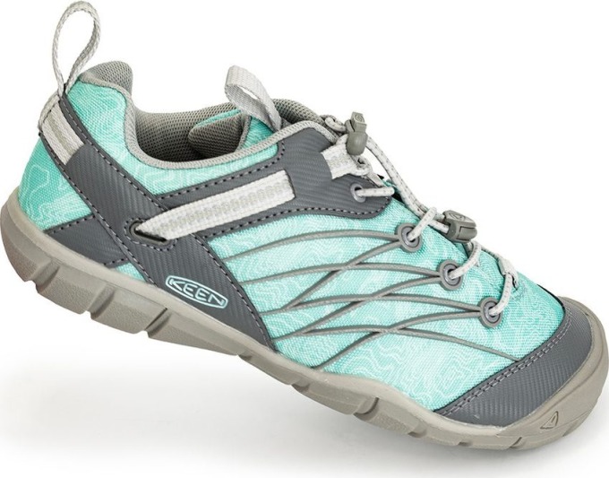 Outdoorové boty CHANDLER CNX C Drizzle/Waterfall, Keen, 1026307/1026305, tyrkysová - 36