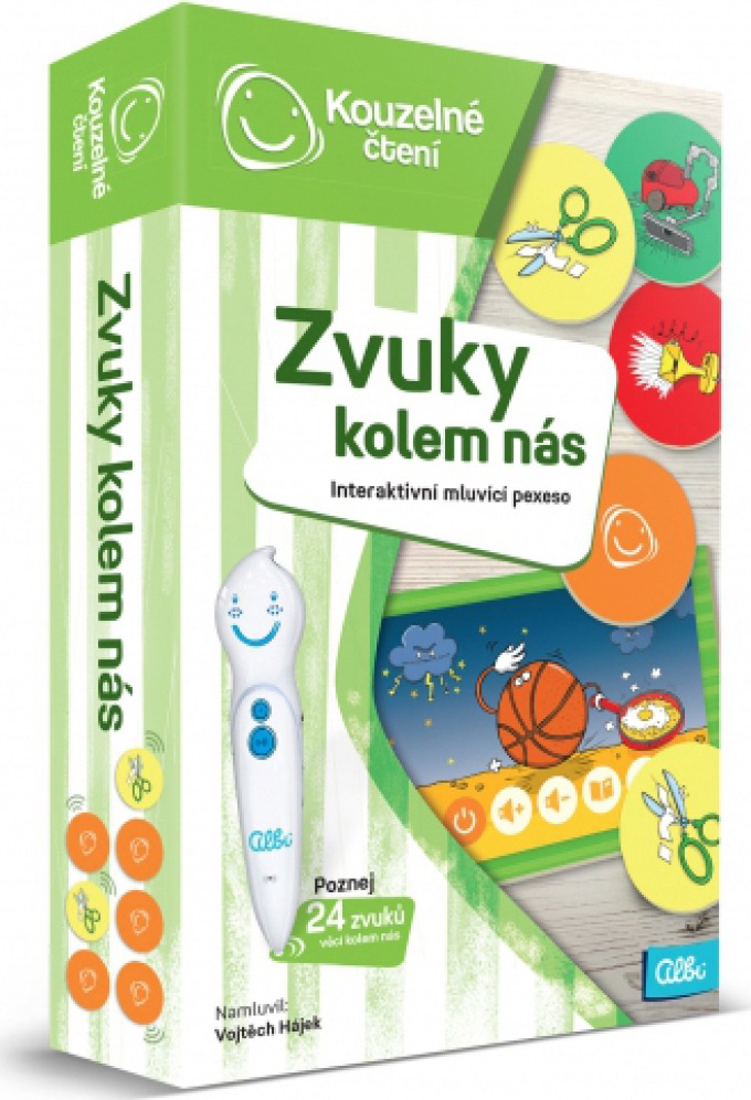 Kouzelné čtení Hra Pexeso - Zvuky kolem nás