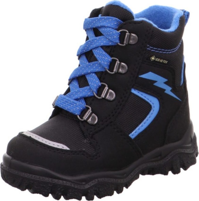 chlapecké zimní boty šněrovací HUSKY1 GTX, Superfit, 1-000048-0010, tmavě modrá - 30