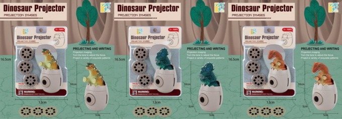 Projektor s dinosaurem 10 cm