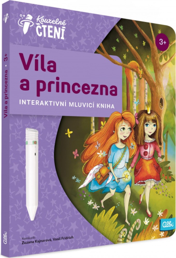 Albi Kouzelné čtení Kniha Víla a princezna