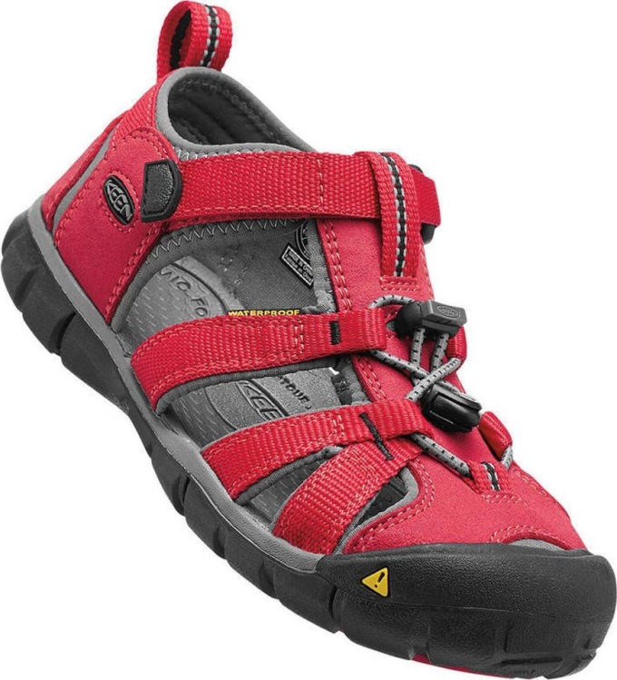 Dětské sandály SEACAMP II C, racing red/gargoyle, Keen, 1014470, červená - 35