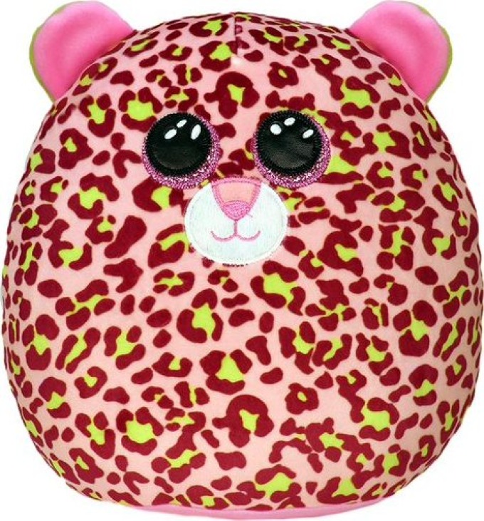 Ty Squish-a-Boos LAINEY, 22 cm - pink leopard (1)