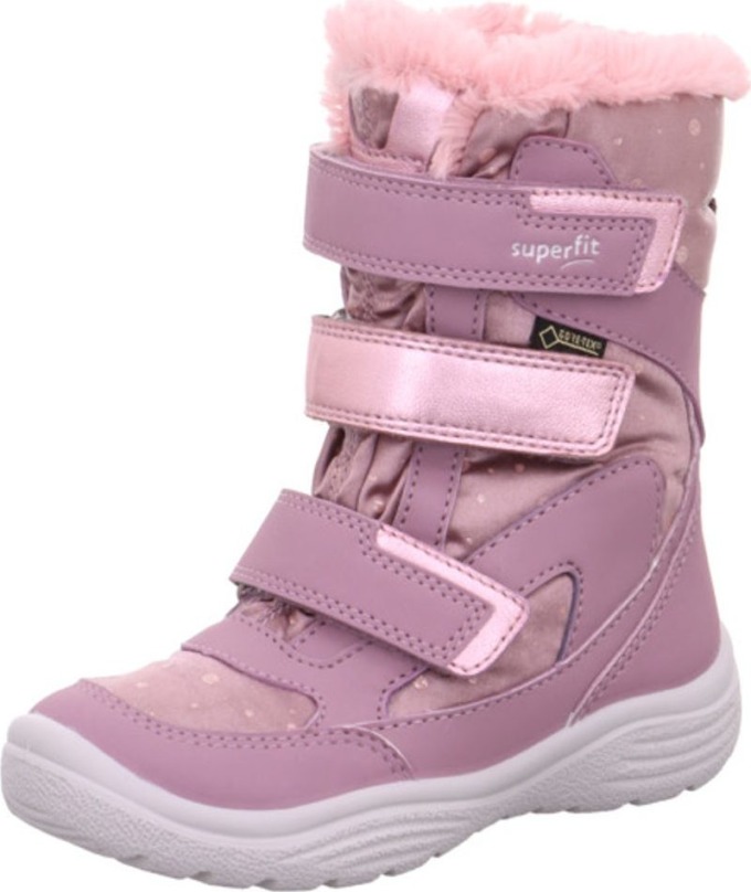 Dívčí zimní boty CRYSTAL GTX, Superfit, 1-009090-8500, fialová - 34