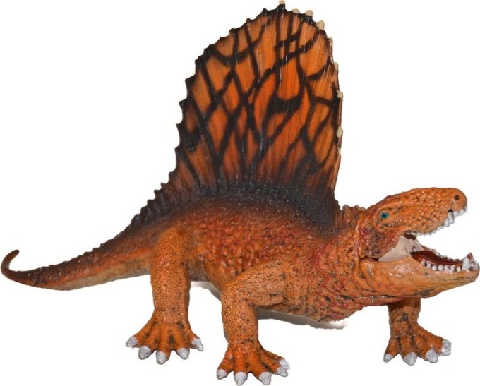 E - Figurka Dino Dimetrodon 15 cm, Atlas, W101898