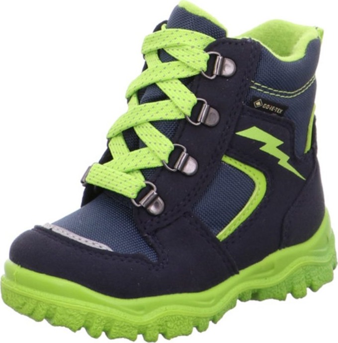 chlapecké zimní boty šněrovací HUSKY1 GTX, Superfit, 1-000048-8010, zelená - 28