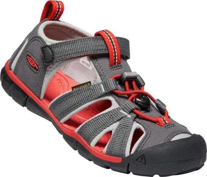 dětské sandály SEACAMP II CNX magnet/drizzle, Keen, 1022985, šedá - 38 | US 6