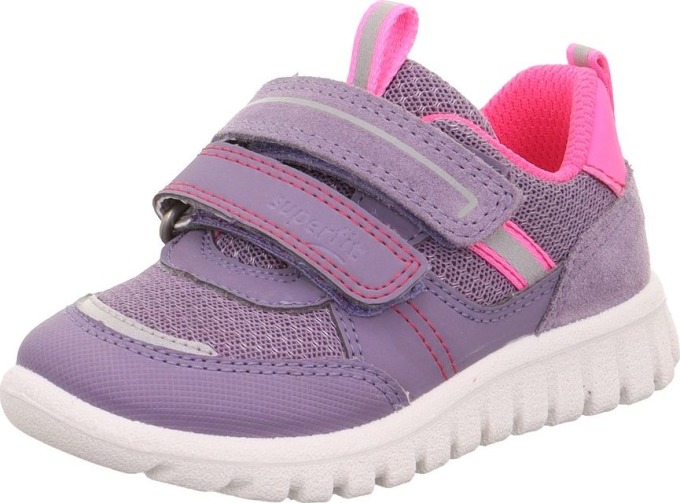 Dívčí celoroční boty SPORT7 MINI, Superfit,1-006203-8520, fuxia - 32