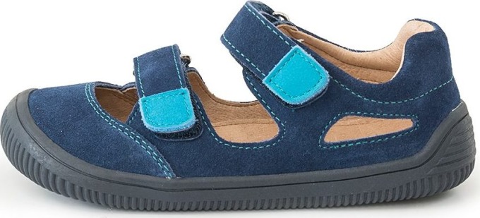 chlapecké sandály Barefoot MERYL TYRKYS, Protetika, modro tyrkysová - 35
