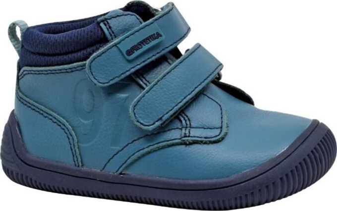 chlapecké celoroční boty Barefoot TENDO DENIM, Protetika, modrá - 34