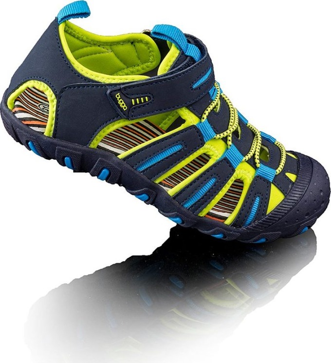 chlapecké sandály sportovní TANGO, Bugga, B00179-04, modrá - 34