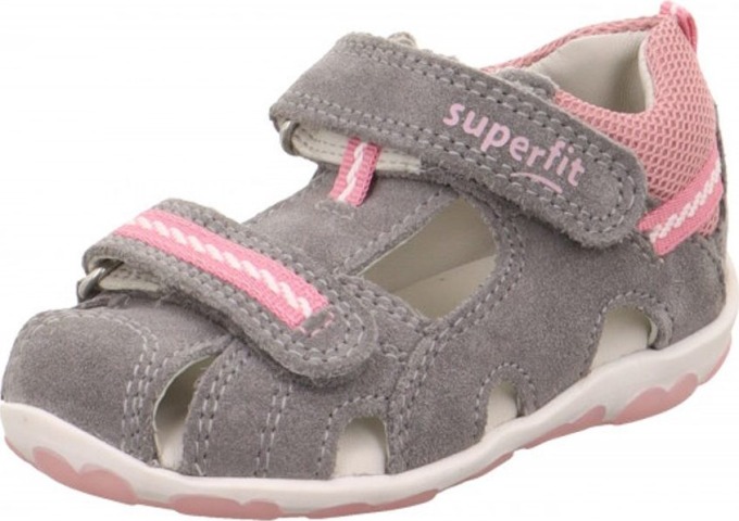 Dívčí sandály FANNI, Superfit, 1-600036-2510, šedá - 28