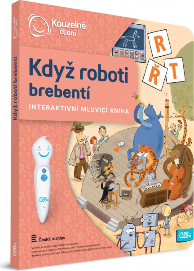 Kouzelné čtení Kniha Když roboti brebentí