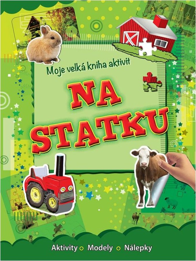 Moje velká kniha aktivit - na statku, W019046