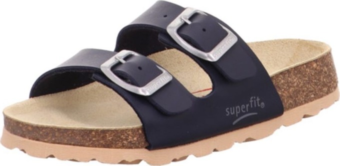 chlapecké korkové pantofle FOOTBED, Superfit, 0-800111-8000, modrá - 33