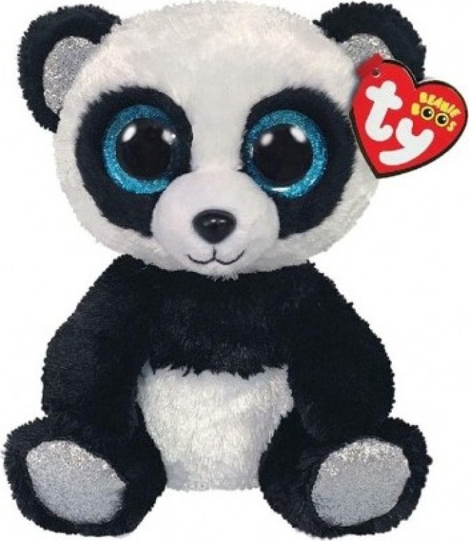 BEANIE BOOS BAMBOO, 15 cm - panda