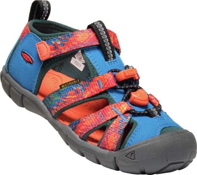 dětské sandály SEACAMP II CNX multi/austern, Keen, 1027416/1027423, červena - 37