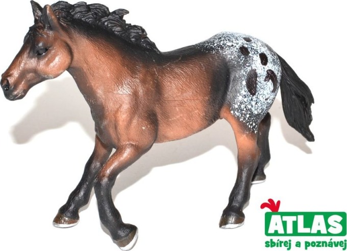 D - Figurka Kůň 14 cm, Atlas, W101849