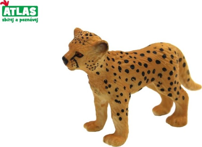 A - Figurka Gepard mládě 5,5cm, Atlas, W101823