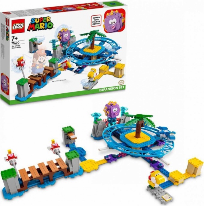 LEGO Super Mario 71400 Plážová jízda s Big Urchinem – rozšiřující set