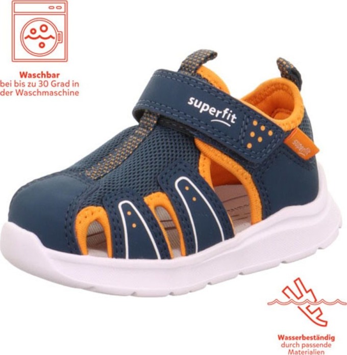 Dětské sandály WAVE, Superfit, 1-000478-8080, oranžová - 27