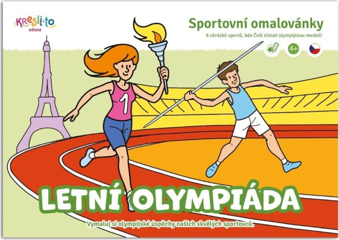 Letní olympiáda - Sportovní omalovánky A5, Imagu, W037125