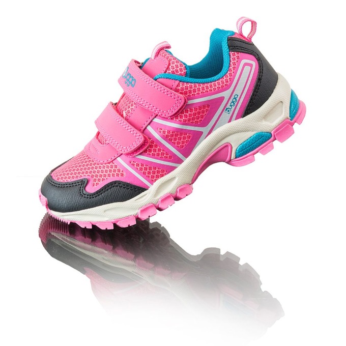 Divčí outdoorové boty AKA, Bugga, B00168-03, růžová - 38