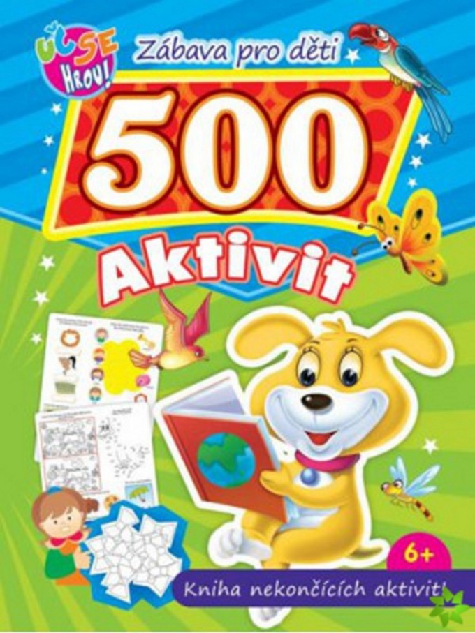 500 aktivit Pes zábava pro děti
