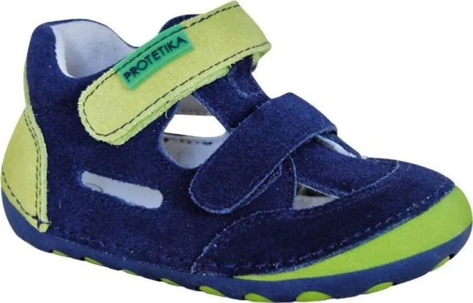 chlapecké boty Barefoot FLIP DENIM, Protetika, modrá - 19