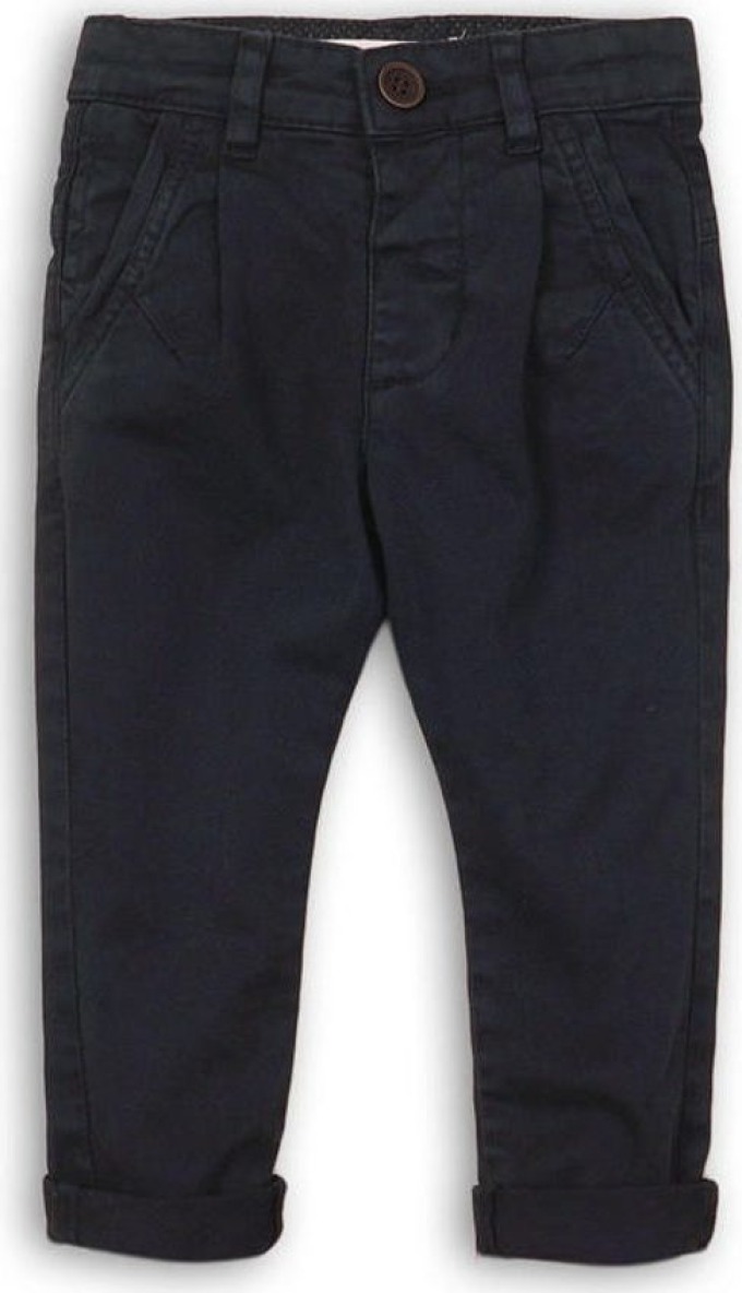 Kalhoty chlapecké Chino, Minoti, FORMAL 4, černá - 68/80 | 6-12m