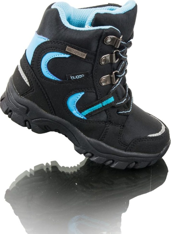 boty zimní nepromokavá membrána, Bugga, B00130-04, modrá - 26